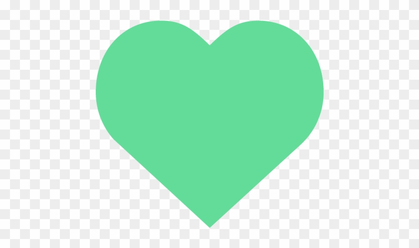 Data Collected Between March And August - Tinder Green Heart Png Clipart