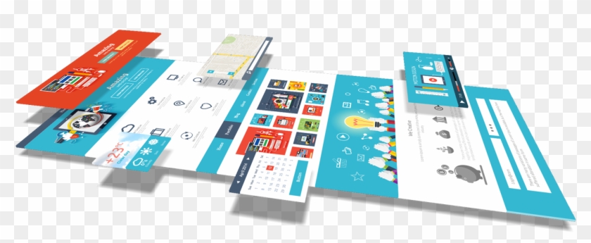 Real Os X App - Web App Development 3d Clipart