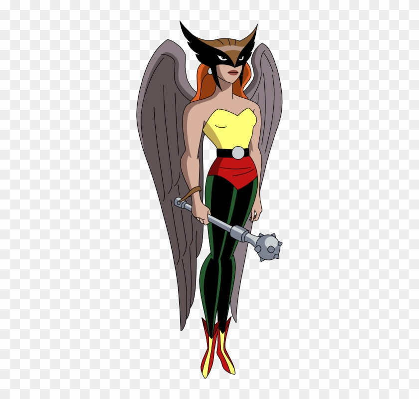 Hawkgirl Clipart Justice League - Hawkgirl Justice League Animated - Png Download