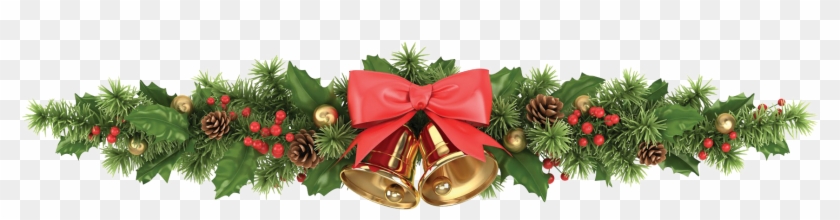 Garland Png Photo - Transparent Christmas Garland Png Clipart #131464