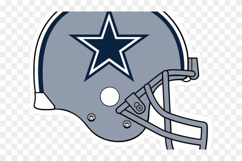 Dallas Cowboys Clipart - Dallas Cowboys Logo Helmet Transparent - Png Download #131547