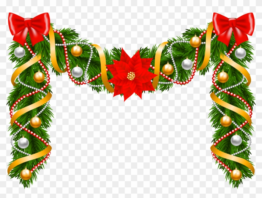Girlande Weihnachten Png Clipart