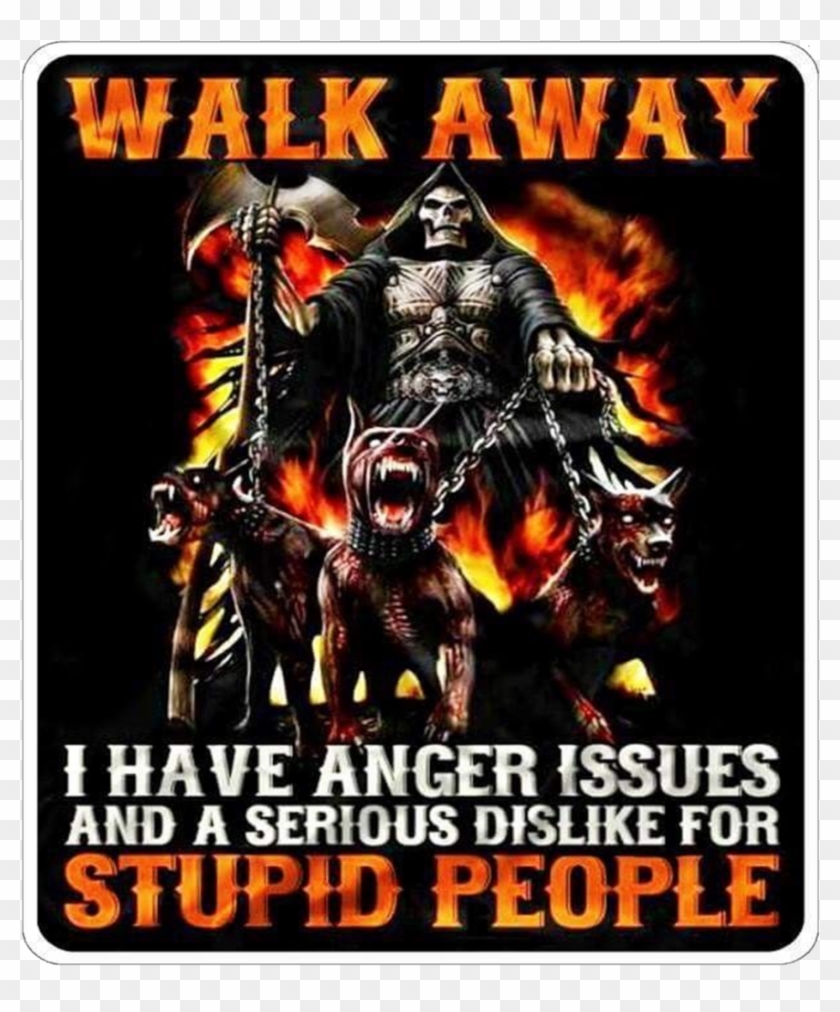 Walkaway I Have Anger Issues Clipart #131794