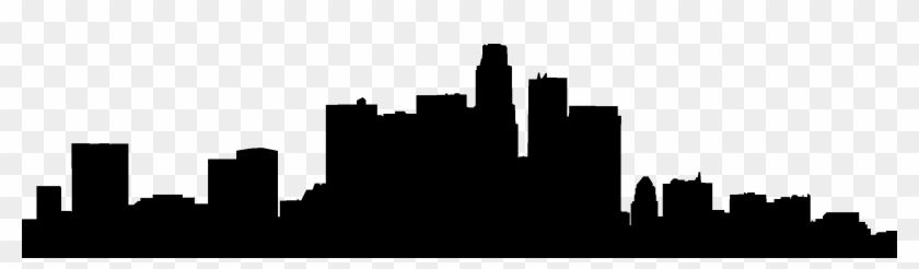Png Transparent Download Los Angeles Skyline Silhouette - City Skyline Clipart #131841
