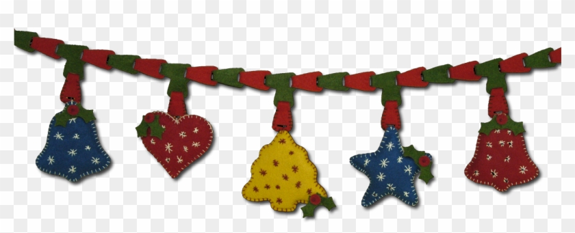 Png Image Information - Purple Christmas Garland Png Clipart #131987