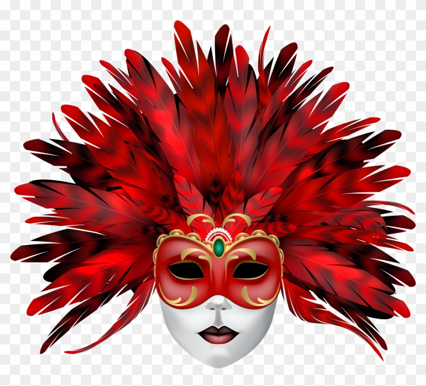 Free Png Download Carnival Mask Red Png Clipart Png - Mask For Carnival Png Transparent Png #132171