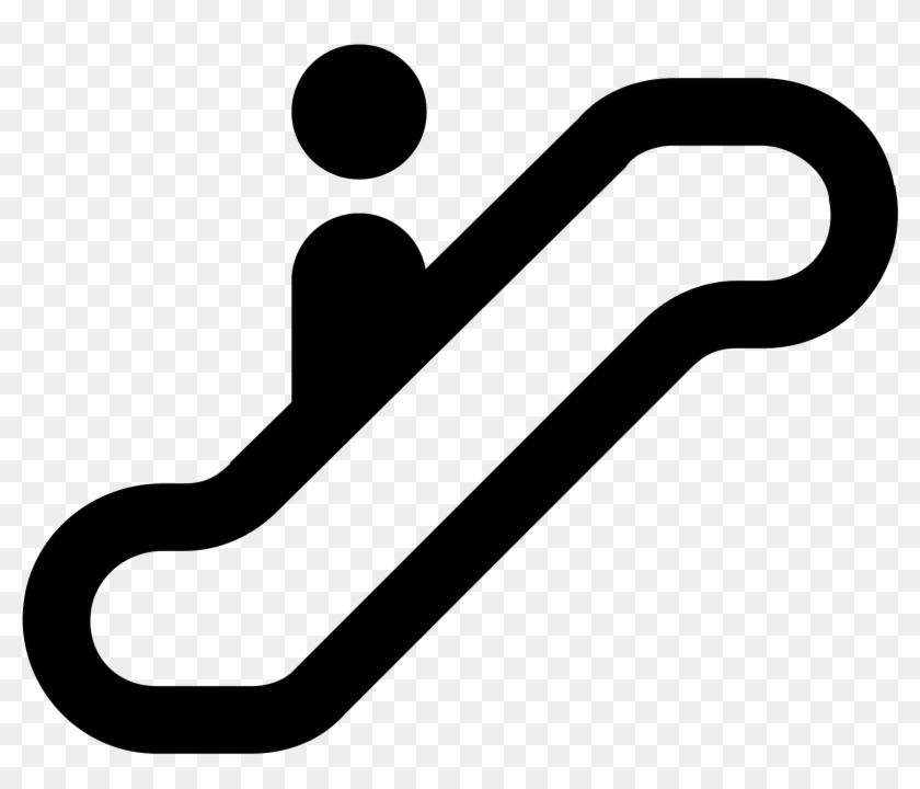 Squiggly Clipart Vector ~ Frames ~ Illustrations ~ - Escalator Icon - Png Download #132195
