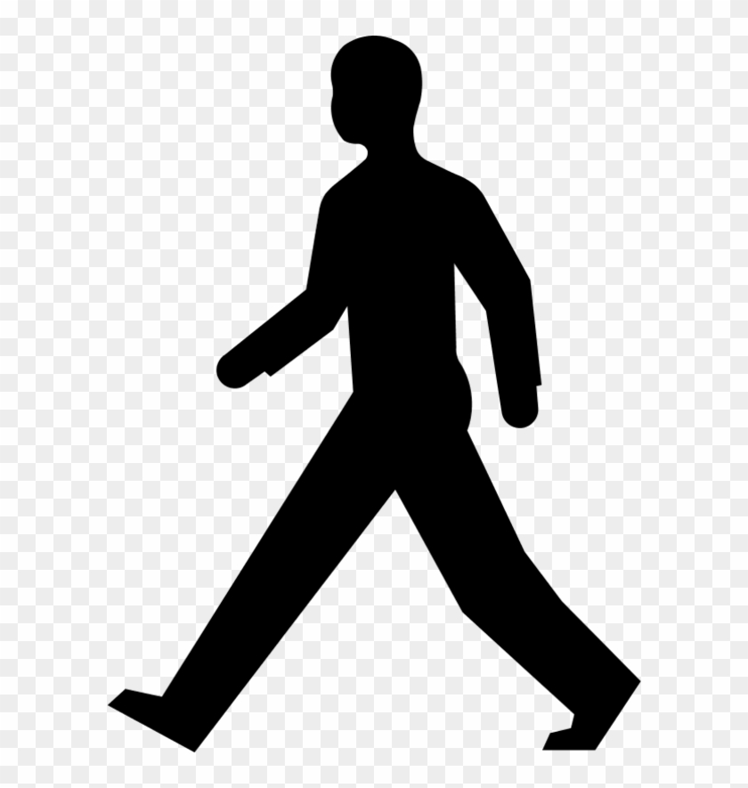 Man Walking Clip Art - Png Download #132381