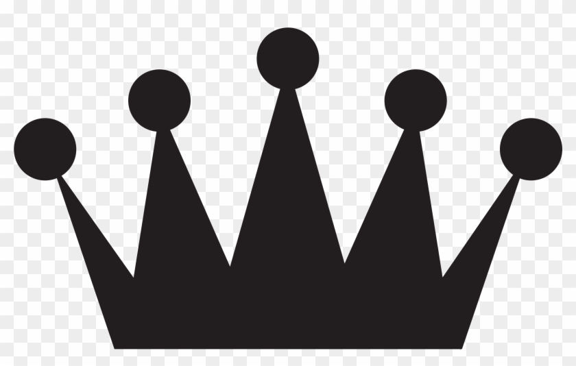 Crown Png Black - Crown Png Tumblr Black Clipart #132436