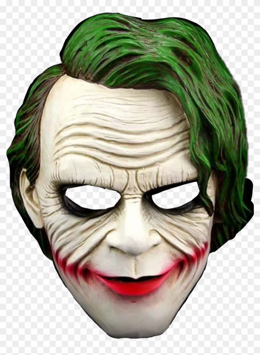 Report Abuse - Joker Dark Knight Face Mask Clipart