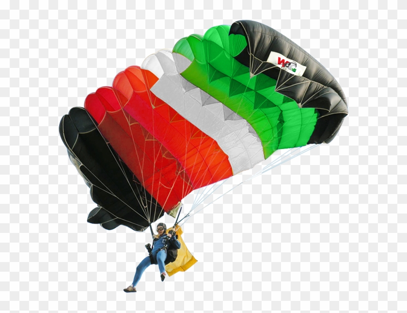 Guy In Parachute Png , Png Download - Man Parachuting Png Clipart #132757