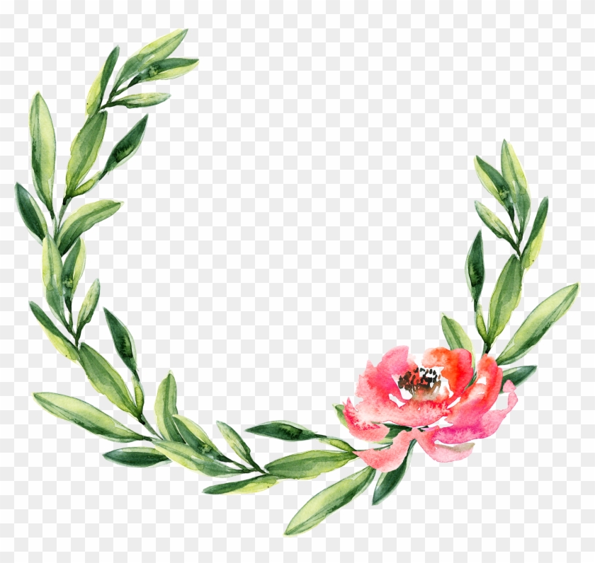 Wreath Watercolor Painting Wedding Garland Christmas - Christmas Wreath Watercolor Png Clipart #132811