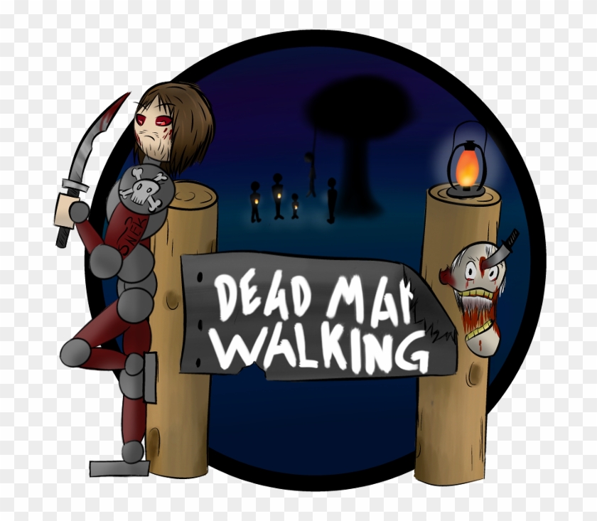 Dead Man Walking - Cartoon Clipart