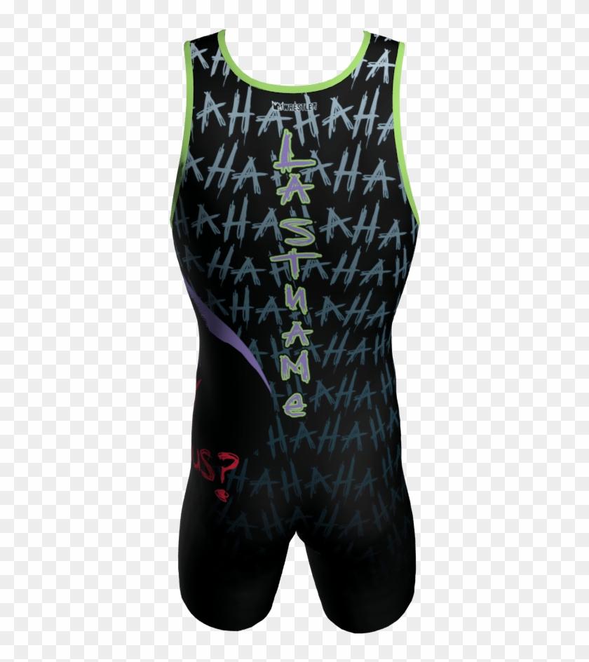 Jokers Custom Wrestling Singlet - Cowboy Boot Clipart