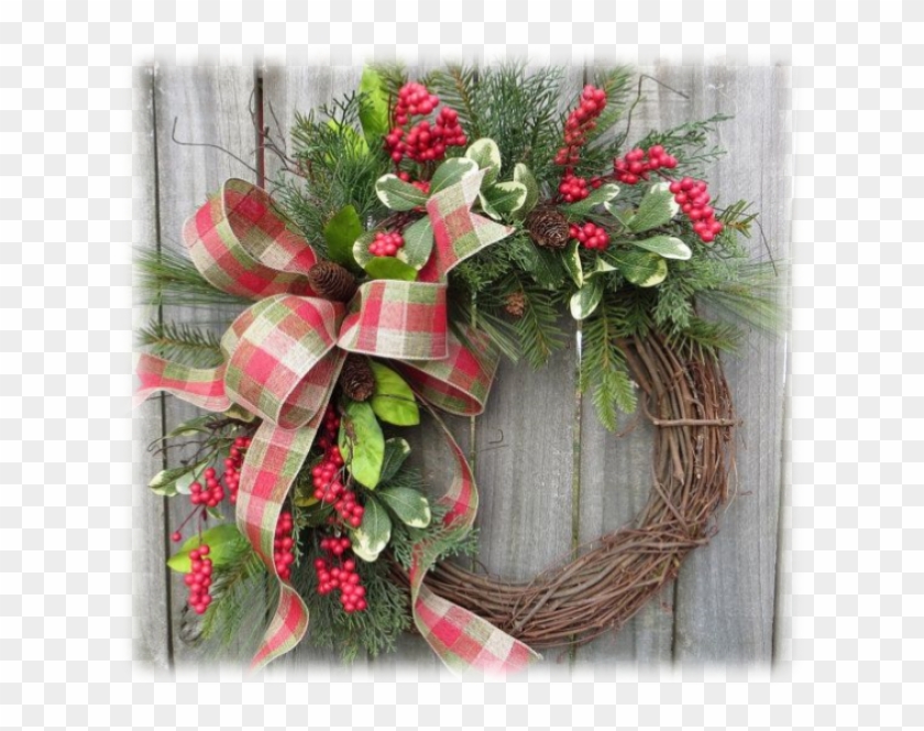 Make & Take Holiday Wreath - Новогодний Венок Своімі Рукамі Clipart