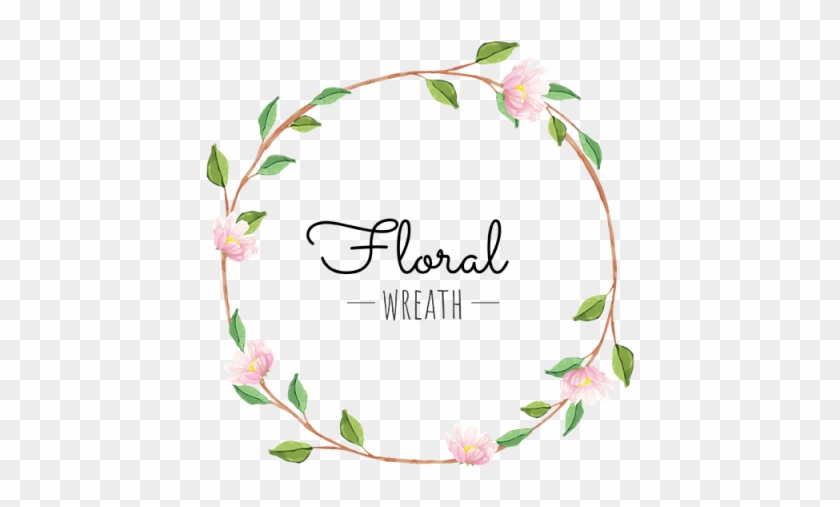 Flower Wreath Eps File - Logo Couronne De Fleur Clipart