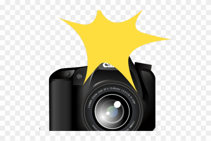 The Flash Clipart Camera Flash - Camera Emoji Transparent Background - Png Download