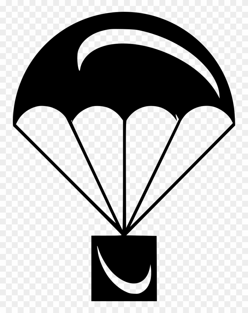 Png File Svg - Ww2 Parachute Icon Clipart