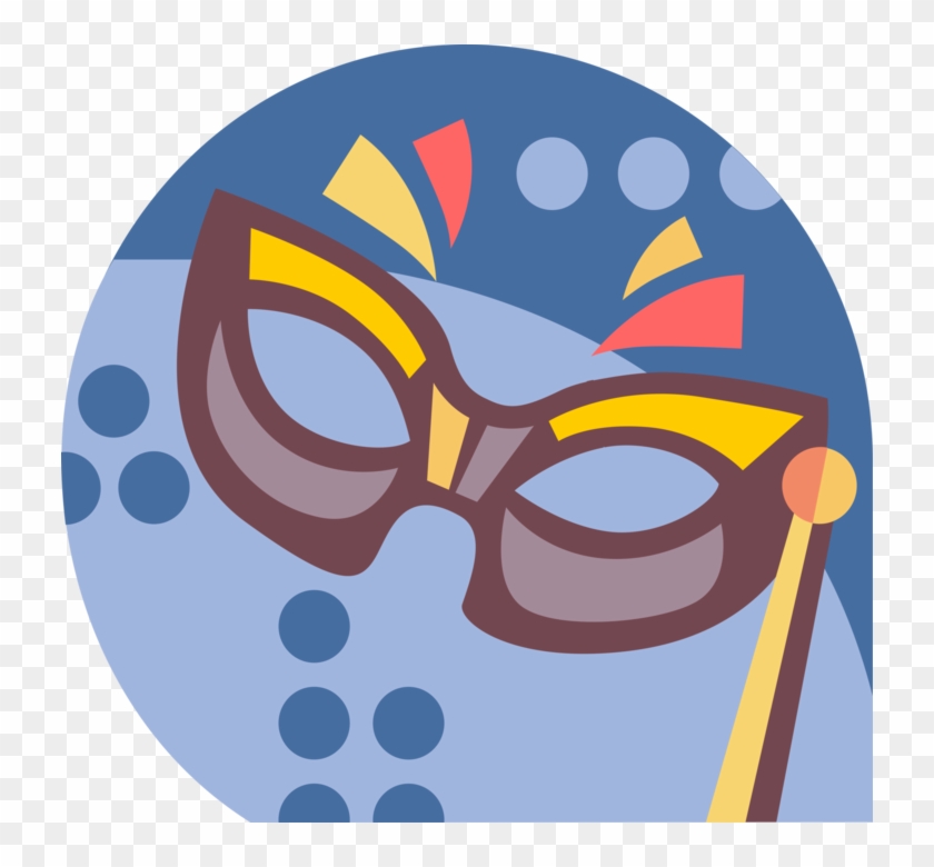 Vector Illustration Of New Orleans Mardi Gras, Shrove Clipart