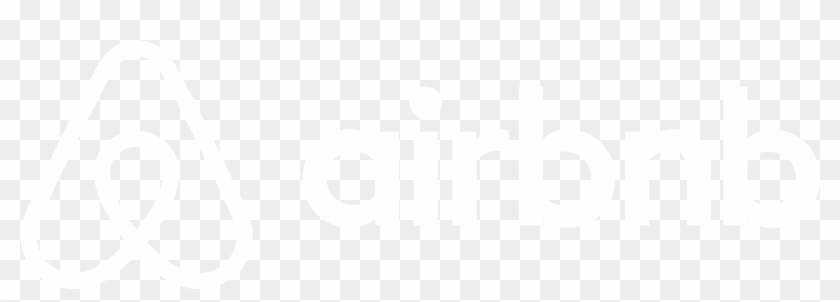 Horizontal White Transparent For Web - Airbnb Logo White Png Clipart