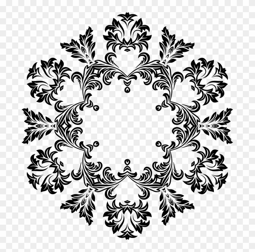 Floral Design Flower Wreath Computer Icons Drawing - Clip Art - Png Download