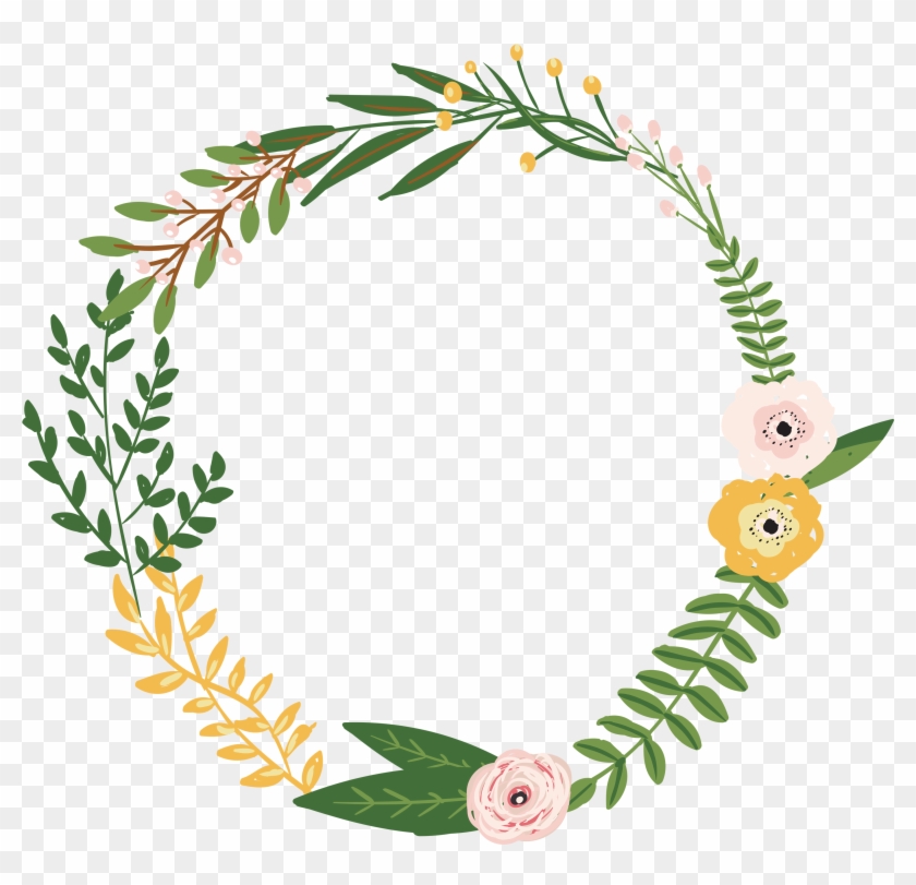 Plants Transprent Png Free Decor Flower Leaf - Corona Plantas Png Clipart