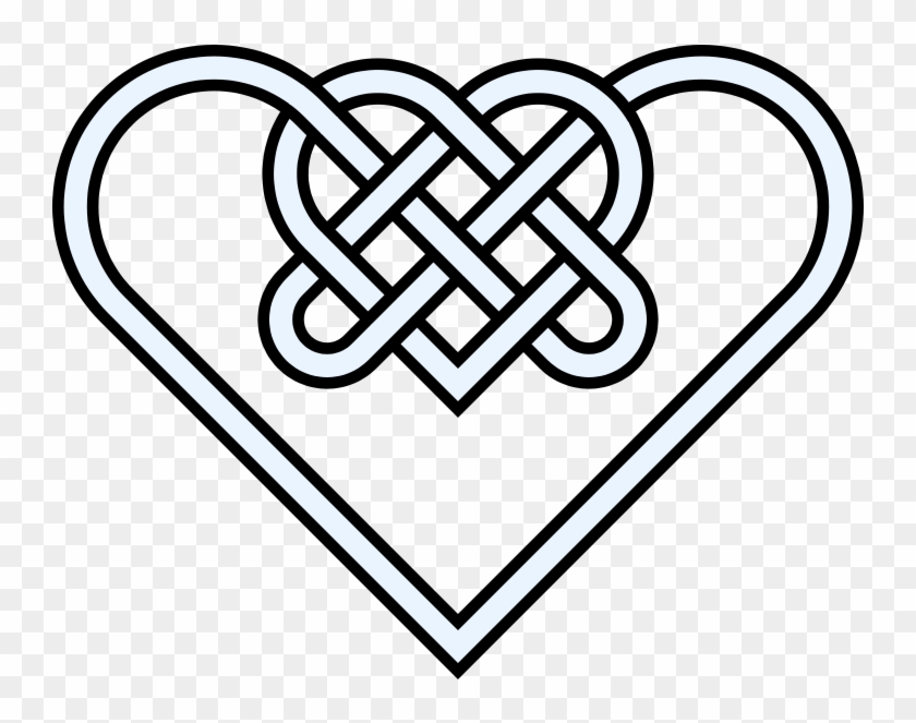 Celtic Knot Clipart Celtic Symbol - Celtic Heart Knot Clipart - Png Download #133563