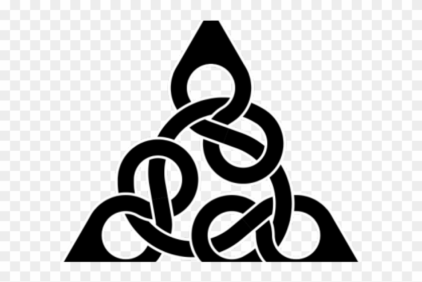 Celtic Knot Tattoos Png - Celtic Knot Triangle Clipart #133570