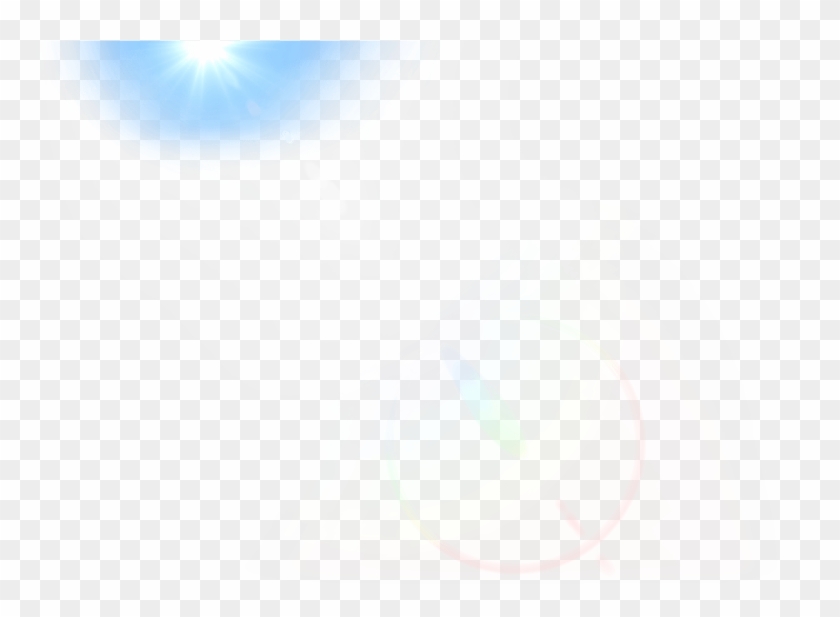 Blue Flare Download Transparent Png Image - Lens Flare Cartoon Png Clipart