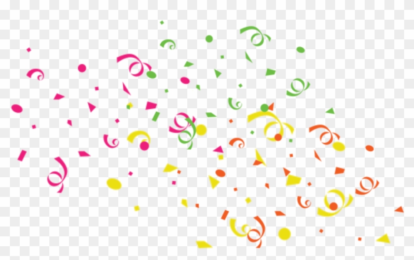 Confetti Transparent Png Transparent Background - Thank You Mardi Gras Clipart