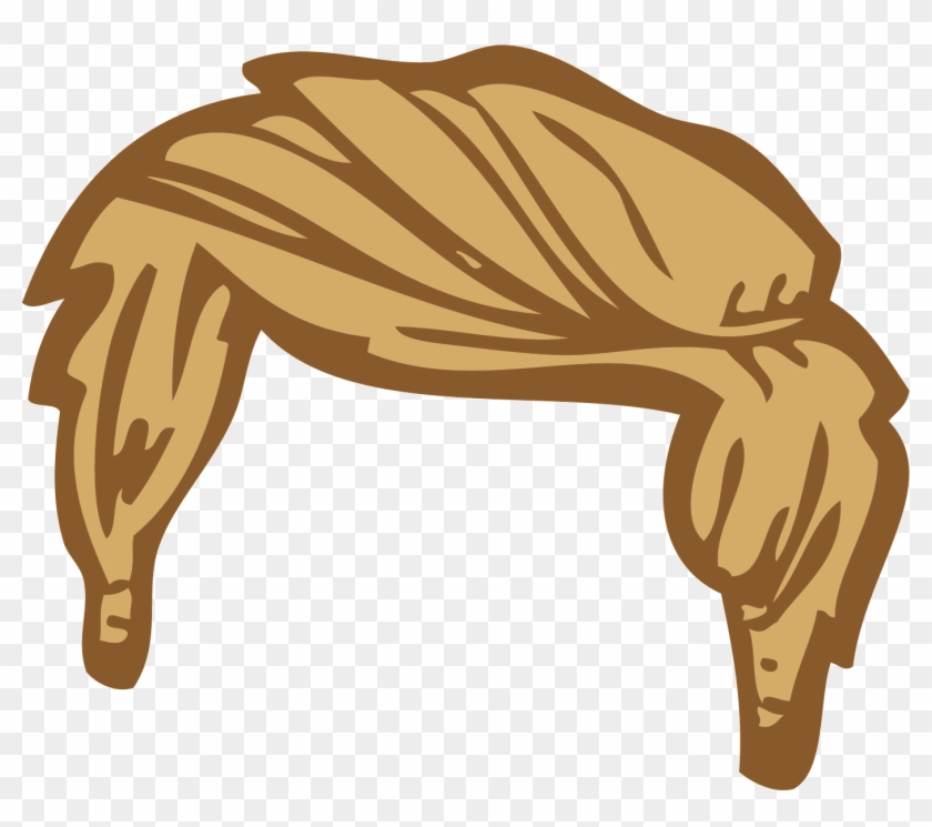 Clip Art Curly Hair Clipart Kid - Cartoon Hair No Background - Png Download