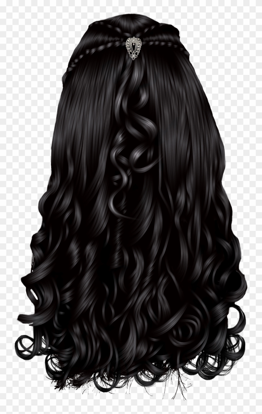 Clipart Free Stock Png Images Women And Men Hairs Download - Penteados Em Cabelos Preto Transparent Png