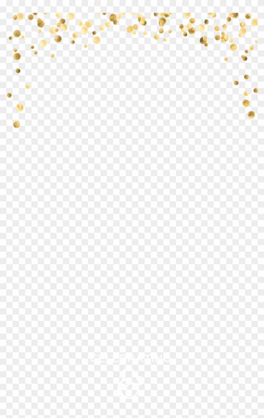 Gold Confetti Transparent - Gold Confetti Transparent Background Clipart #134374