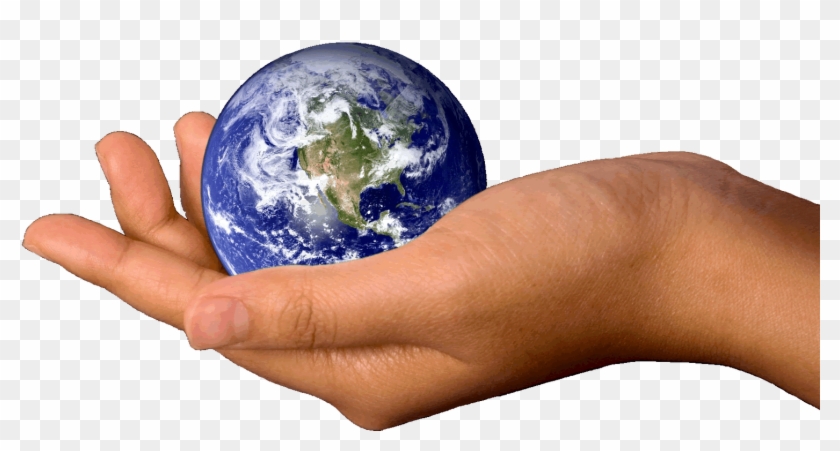 Hand Holding Earth - Earth In Hands Png Clipart #134598
