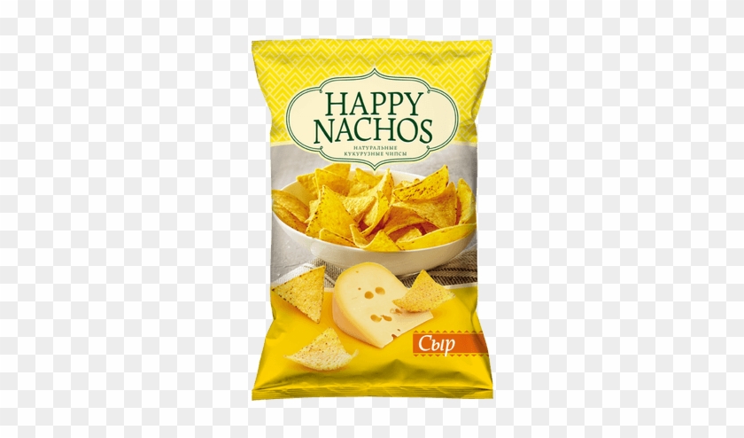 Corn Chips "happy Nachos" - Potato Chip Clipart #134656