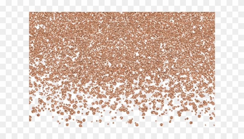 Confetti Pink Gold Glitter Background