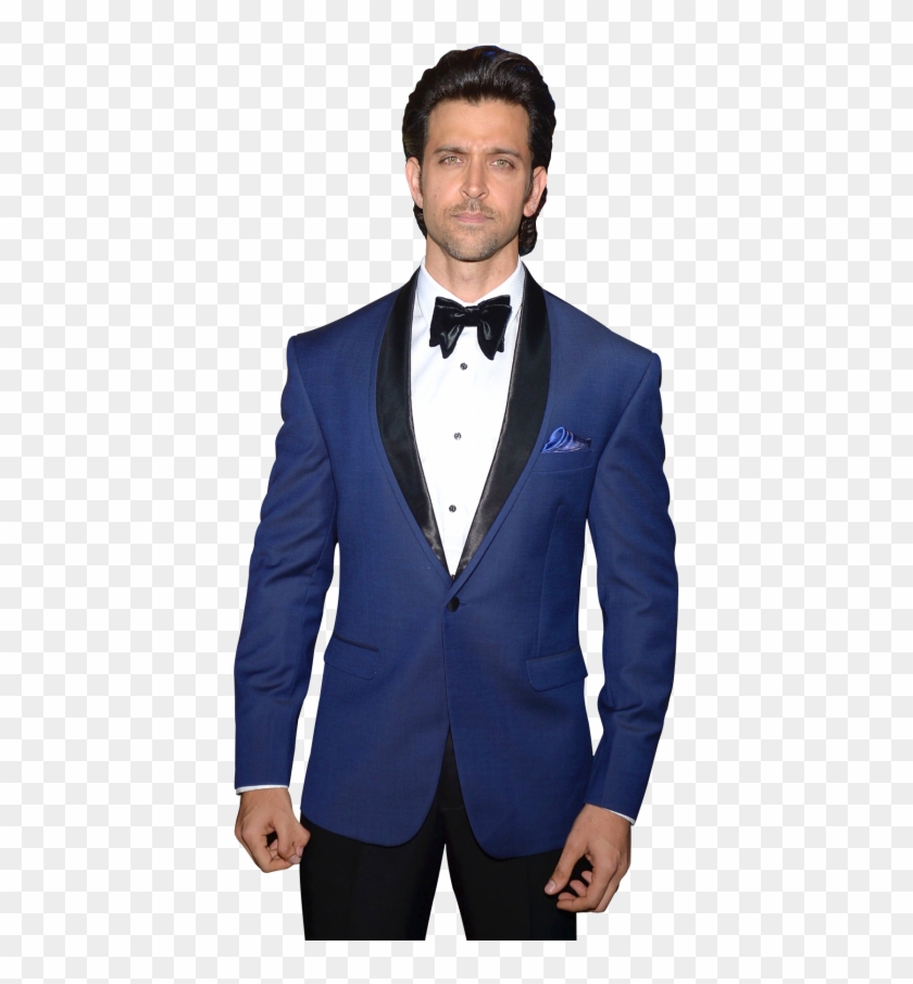 Justin Bieber Clipart Suit Png - Hrithik Roshan Blue Suit Transparent Png