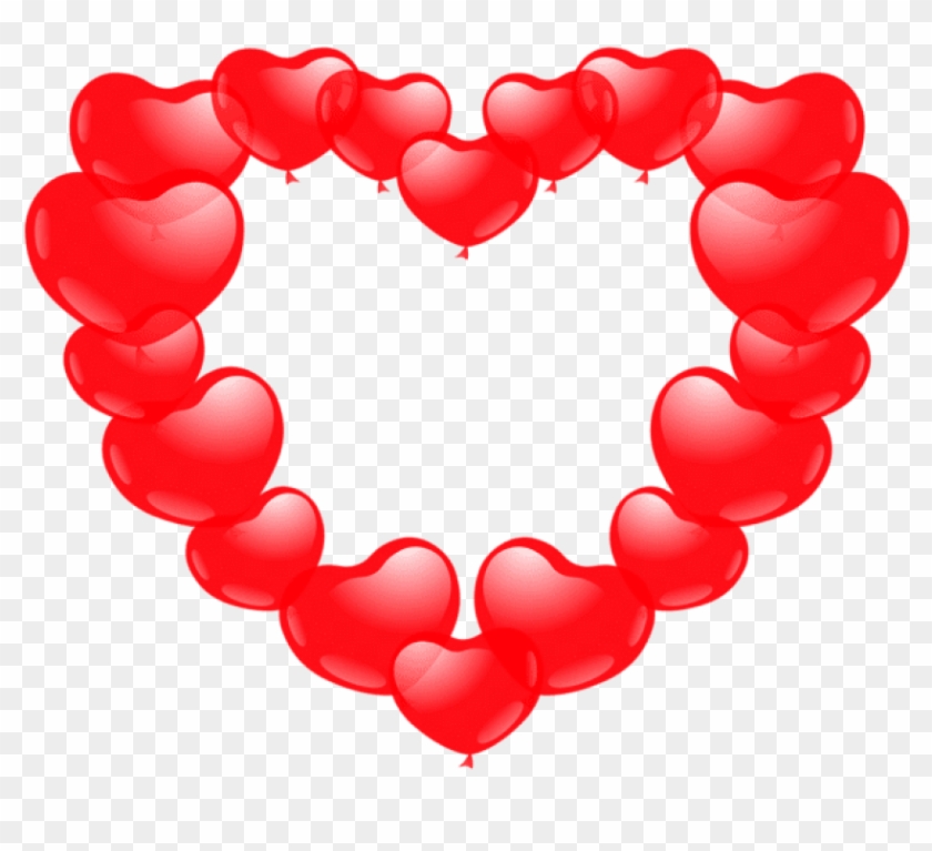 Download Heart Of Ballon Hearts Png Images Background - Ballon Clipart #135225