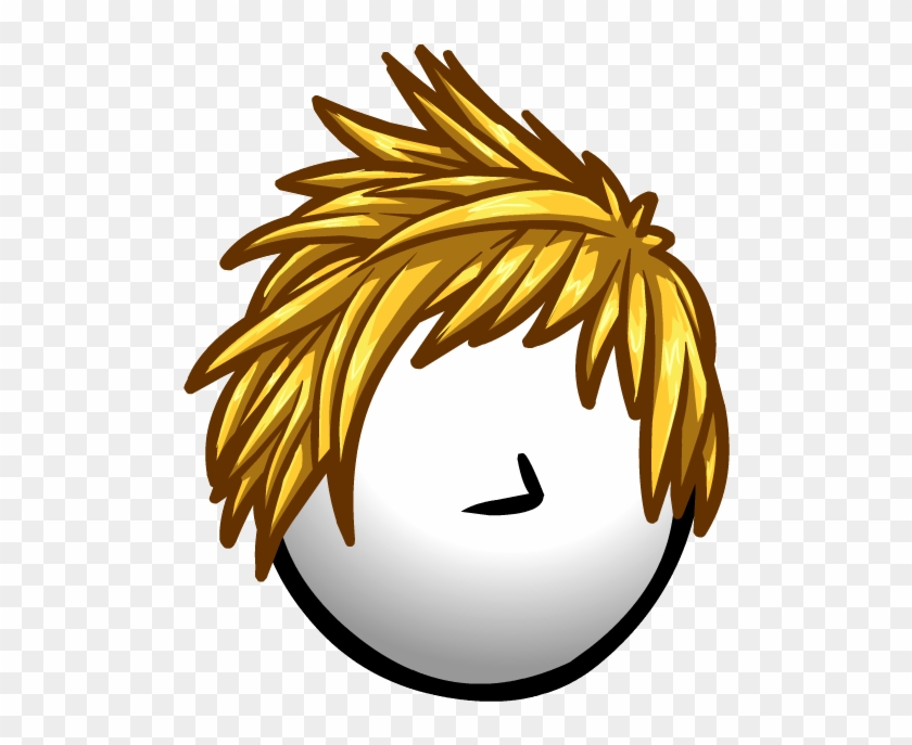 Ray Clipart Kawaii - Club Penguin White Hair - Png Download