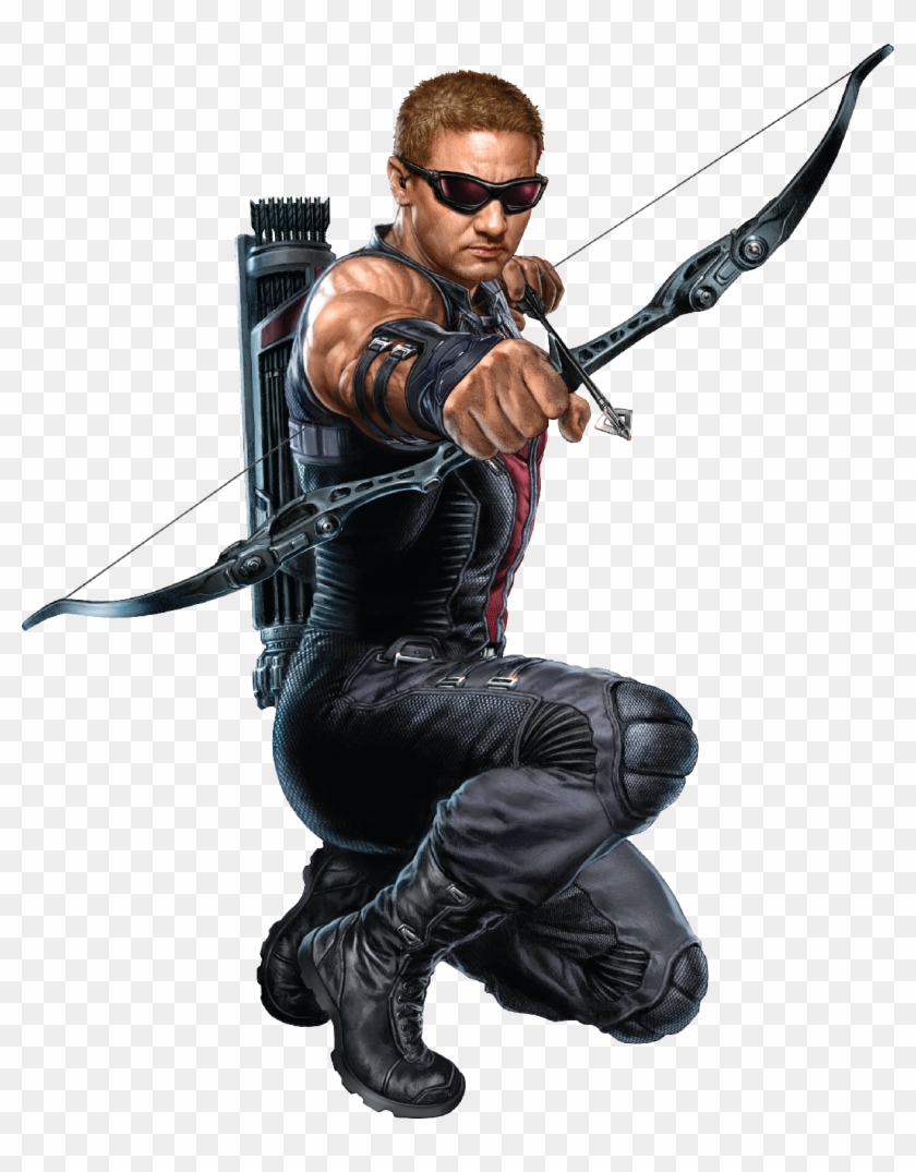 Hawkeye Png Image - Clint Barton In Avengers Clipart #135499