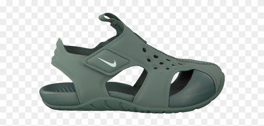 Green Nike Sandals Sunray Protect 2 Number - Sandal Clipart #136181