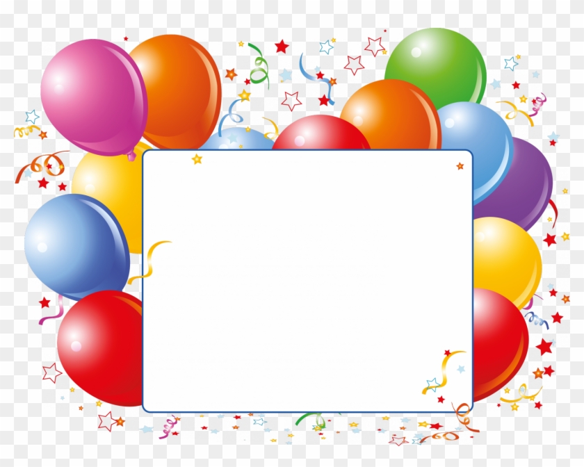Ballons - Balloon Banner Clipart