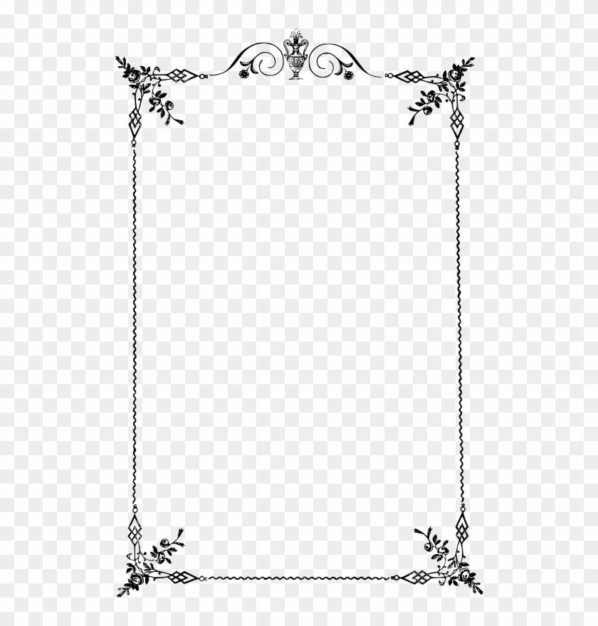 Png Wedding Border - Frame Word Clipart #136443