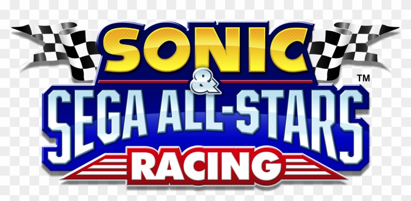 Allstarsracing Logo - Sonic And Sega All Stars Racing Logo Clipart