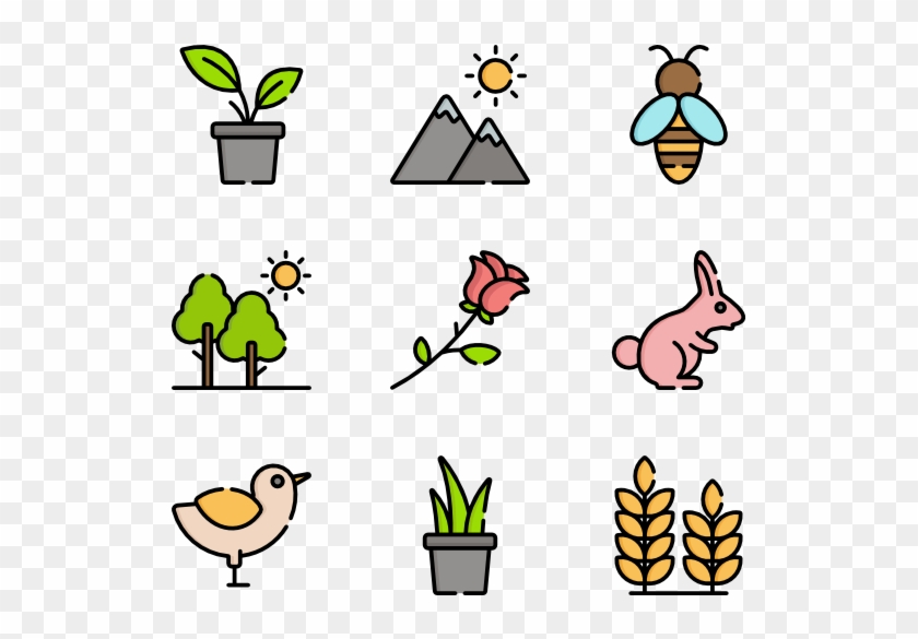 Spring Nature - Jewellery Icons Clipart #136715