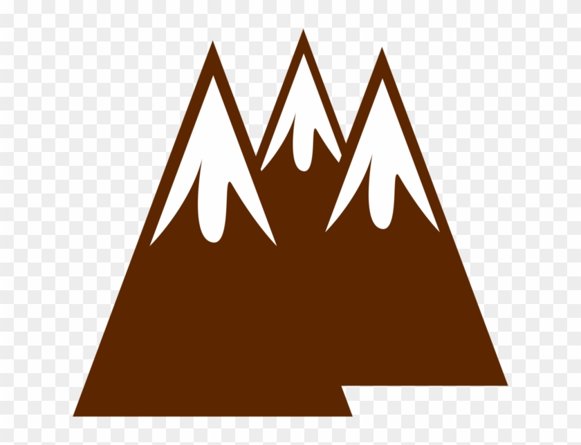 Mountain Range Drawing Computer Download - Snow Mountain Clipart - Png Download