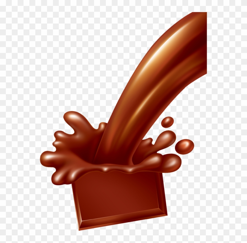 Chocolate Milk Splash Png Download - Tea Splash 3d Free Models Clipart #136761