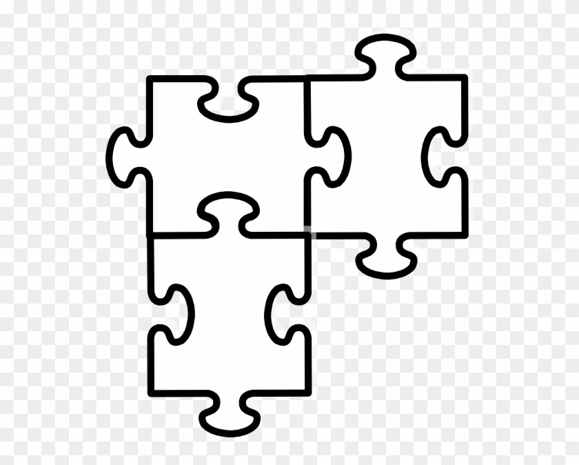 Large Puzzle Piece Template - Puzzle Pieces Clipart