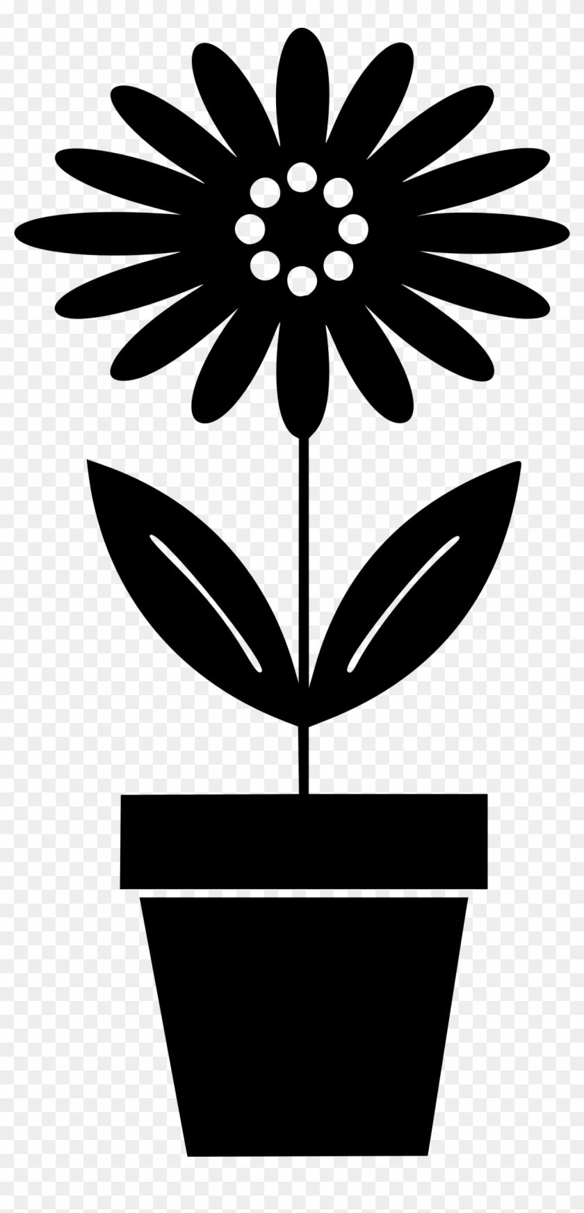 This Free Icons Png Design Of Potted Plant 3 Clipart #136887