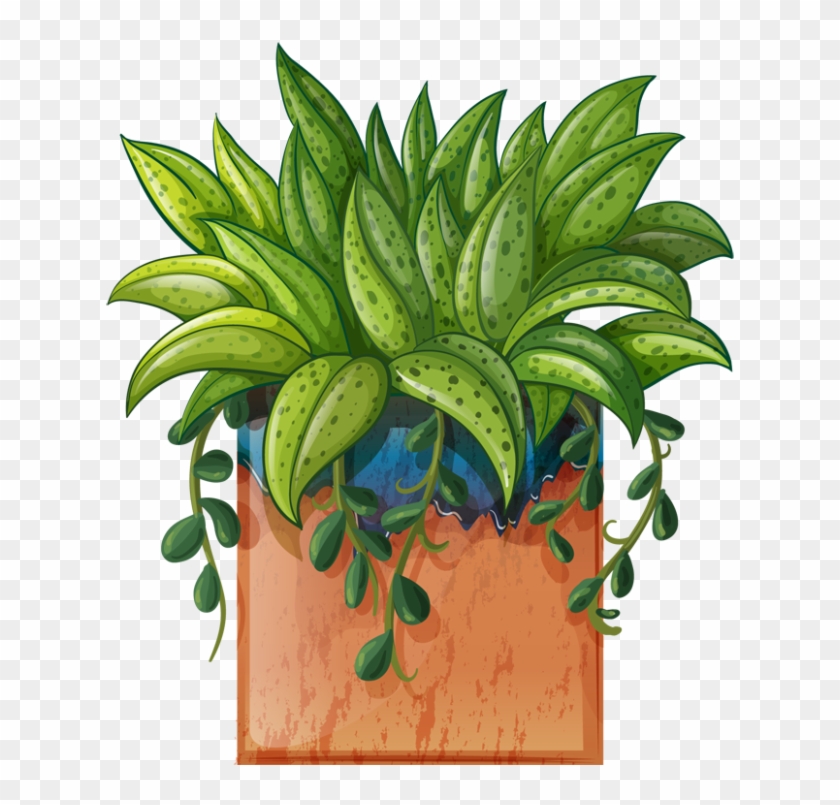 Potted Plants Clip Art - Png Download